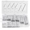 555Pcs Cotter Pin Assortment Set Assorted Clip Key Fastening Pin