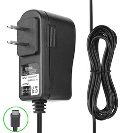 Yustda AC/DC Adapter for Excelvan ET704 7" Android 4.2 Dual SIM Camera 3G Phablet Tablet PC Power Supply Cord Cable PS Wall Home Charger Input: 100-240 VAC Worldwide Use Mains PSU