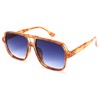 GLARDEFE Oversized Aviator Sunglasses for Women Men - Retro 70s