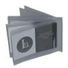 LB LEATHERBOSS Plastic Wallet Sideway Insert for Bifold Trifold Wallets