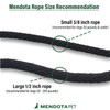 Mendota Pet Snap Leash - British-Style Braided Dog Lead, Made