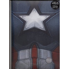 Capitan America Light-Up Notebook (SD Toys SDTMAR20412)