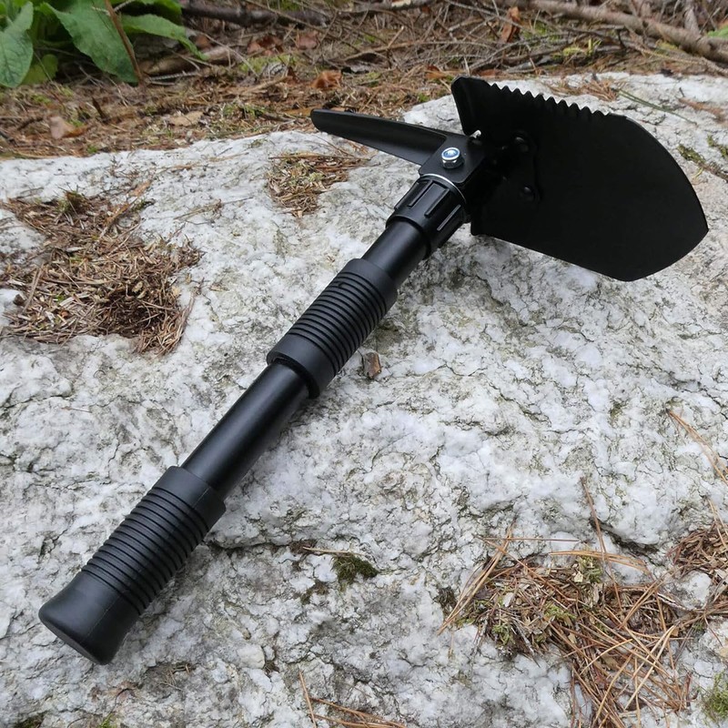 Herbertz Folding Shovel Black