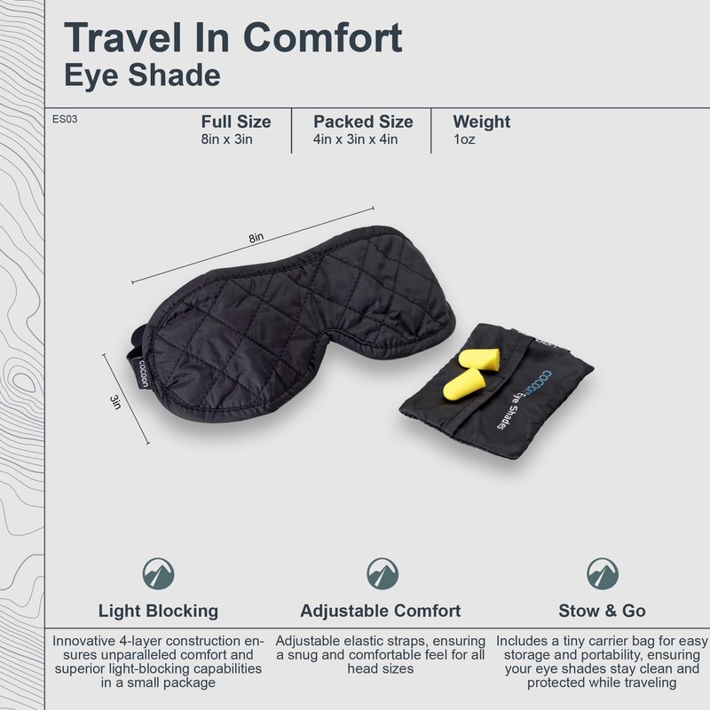 COCOON STANDARD EYE SHADE (BLACK/GREY)