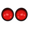 HDBUBALUS ABS Visor Style Turn Signal Lens Indicator Light Bezels