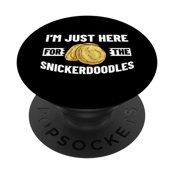 Snickerdoodle Cookie Dough Vegan Bar PopSockets Swappable PopGrip