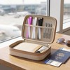 6 Pcs Glass Nail File Polisher Set for Natural Nails,