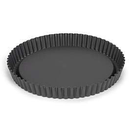 Patisse 2940 Spring-form/Adjustable Tart Mould with Non-Stick Coating 24 cm Charcoal Grey
