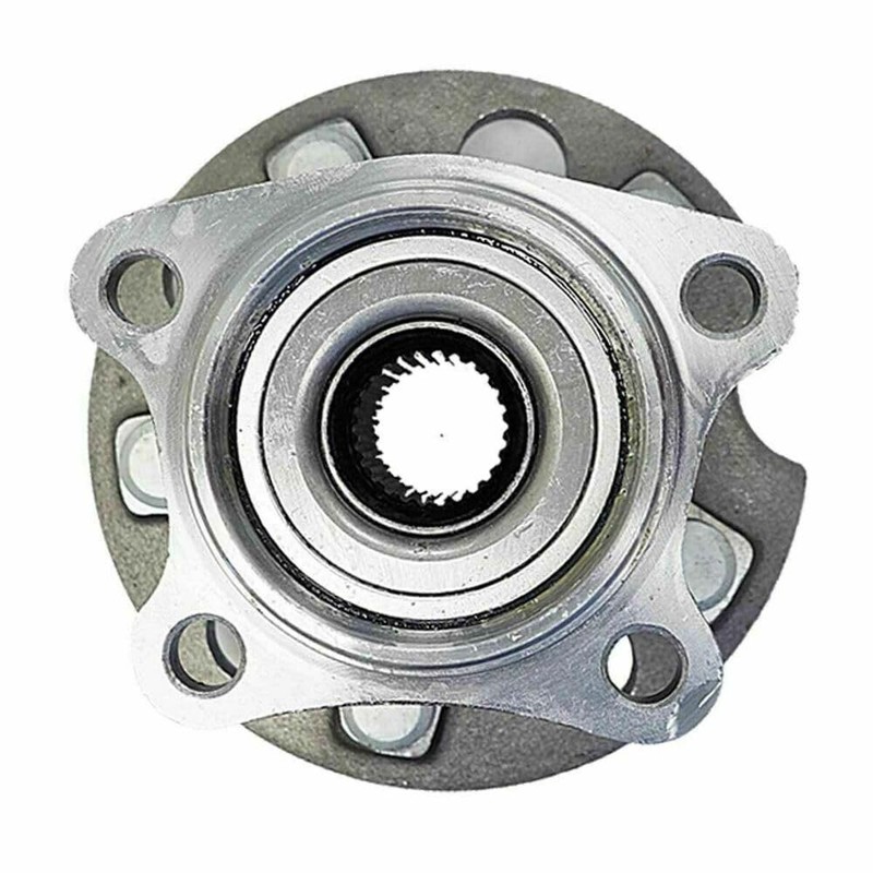 1pc Wheel Hub Assembly Left Driver Rear Side Polished 5