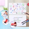 JoyCat 2 Pack Magnetic Dry Erase Whiteboard for Refrigerator, 12"x8"