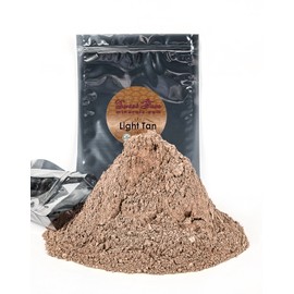 BULK REFILL FOUNDATION (LIGHT TAN) Mineral Makeup Powder Matte Bare Skin Sheer SPF 15 Cover (8 Ounces)