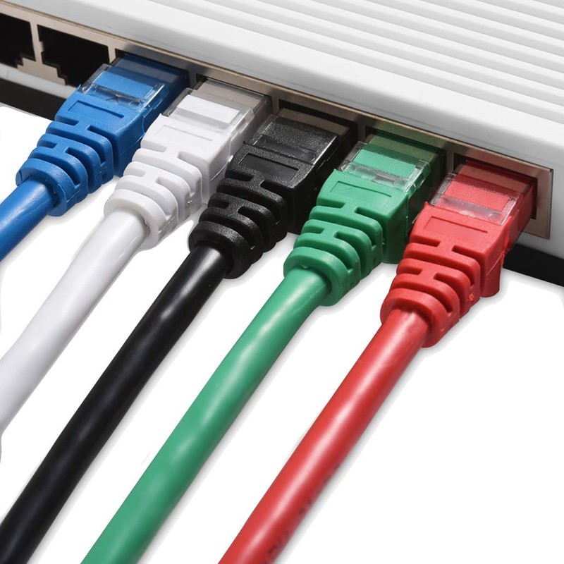 Cable Matters Cable Ethernet Cat6 sin enganche combinado de 5