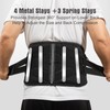 Heated Back Brace with Massage, Rechargeable Heating Belt