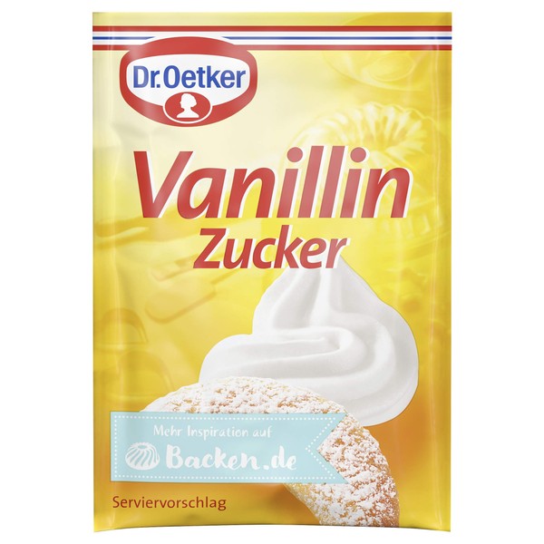 Dr. Oetker Vanillin-Zucker - Pack of 10