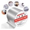 Cinta Adhesiva Papel Aluminio Cobbelux Impermeable 10cmx10m Techos