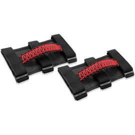 2X Red Roll Bar Grab Handles Grip Handle for Jeep Wrangler YJ TJ JK JKU JL JLU Sports Sahara Freedom Rubicon Unlimited X Gladiator JT 1955-2022 UTV ATV Paracord Handles Interior Accessories