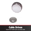 Keeney 645PVC Cable Driven PVC Bathtub Drain Kit for Standard