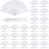 Blulu 30 Packs Clapping Fans for Line Dancing Bulk Foldable