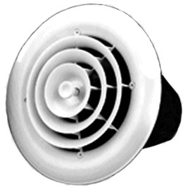 Rectorseal 81911 Ceiling Diffuser 8 White Plastic 11/4 spacing MV360