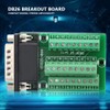 26 Pin DB26 Breakout Board Male Adapter to PCB Terminal