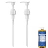 Soap Dispenser Pump Compatible with Dr. Bronner Soap, 32oz Bottles,