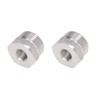 2Pcs Cola Barrel Adapter Distributor Connector Male Thread G5/8 Female