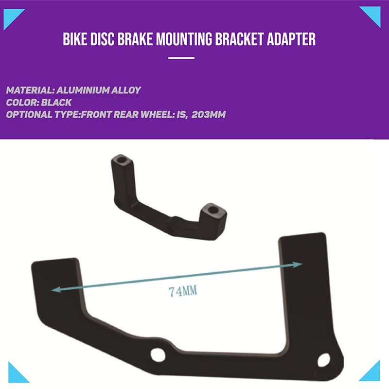 Bike Disc Brake Adapter Brake Mounting Bracket For M140/160/180 /