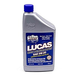 Lucas Oil Products LUC10516 SAE 5w20 Motor Oil, 1 Quart, 1 Pack