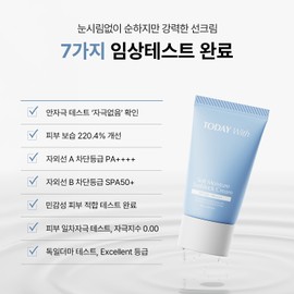 Today With Soft Moisture Mineral Sunscreen Cream SPF+ PA++++, 60ml, 1 piece
