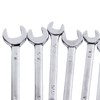 10PCS Mini Combination Wrench Set Steel Inch Open End Small