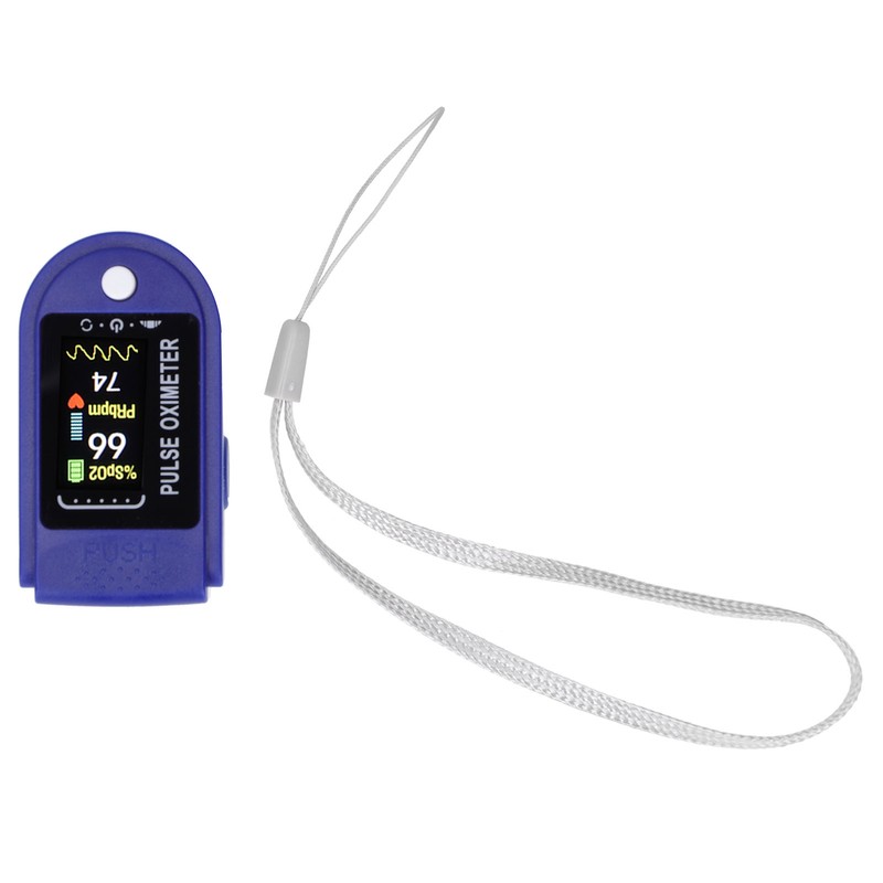 Fingertip Pulse Oximeter LED Dispaly Blood Oxygen Saturation Heart Rate