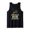 French Bob Haircut Style Aesthetic Hairdresser Tank Top