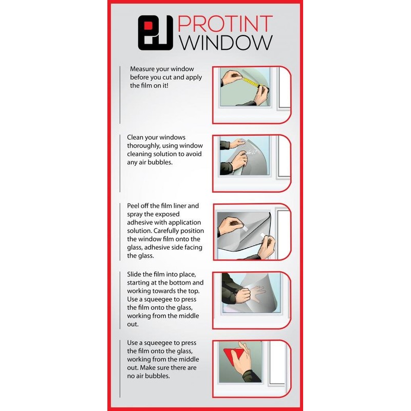 Designer Frosted Privacy Window Film, Self Adhesive Static Cling