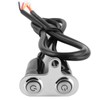 12V Stainless Steel Motorcycle Handlebar Switch LED Modification Bracket Control