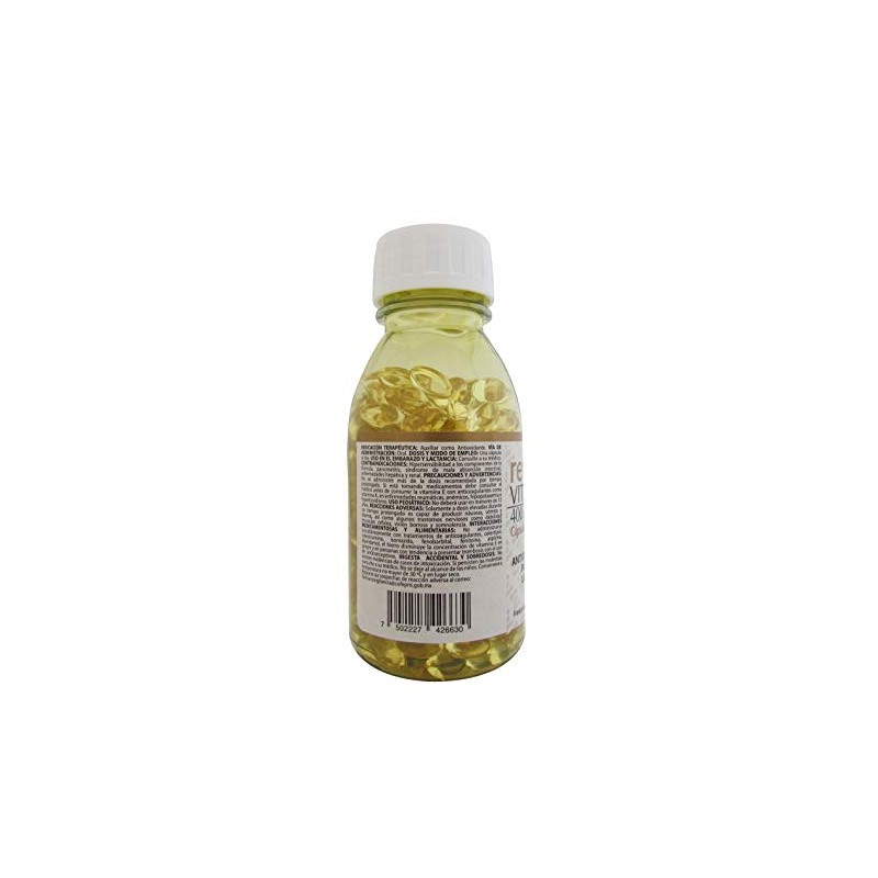Revitare - Vitamina E Con 300 Cápsulas, 400 mg