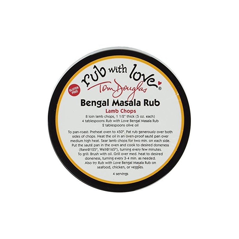 Rub with Love Bengal Masala Rub by Tom Douglas, 3.5-Ounce