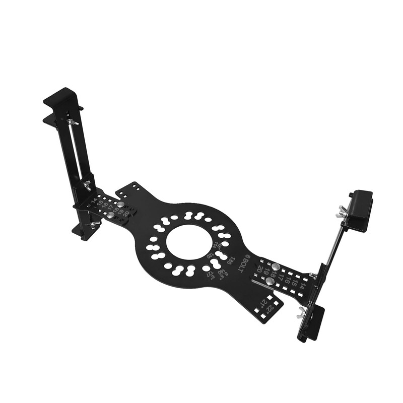 Lskioer Wheel Fitment Tool, 14"-22" 6 Lug Pattern Wheel Fitment