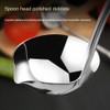 Iegefirm Kitchen Soup Ladle 304 Stainless Steel Punch Luminous Ladell