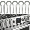 Gas Stove Knob Locks, 5 Pack Stove Knob Locks for