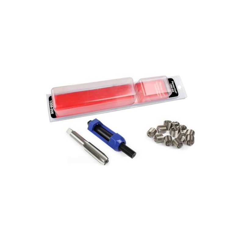 Perma-Coil 1208-206 Thread Repair Kit 3/8-24 12PC Helicoil 5402-6