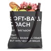 Softball Coach Definition Gift - Funny Softball Coach Gift Tote