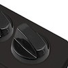 Spares2go Control Switch Knob for Hotpoint Oven Cooker/Hobs (Black, Pack