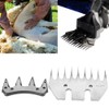 Stainless Steel Sheep Clippers Blade High Hardness Cutting Shearing Cutter