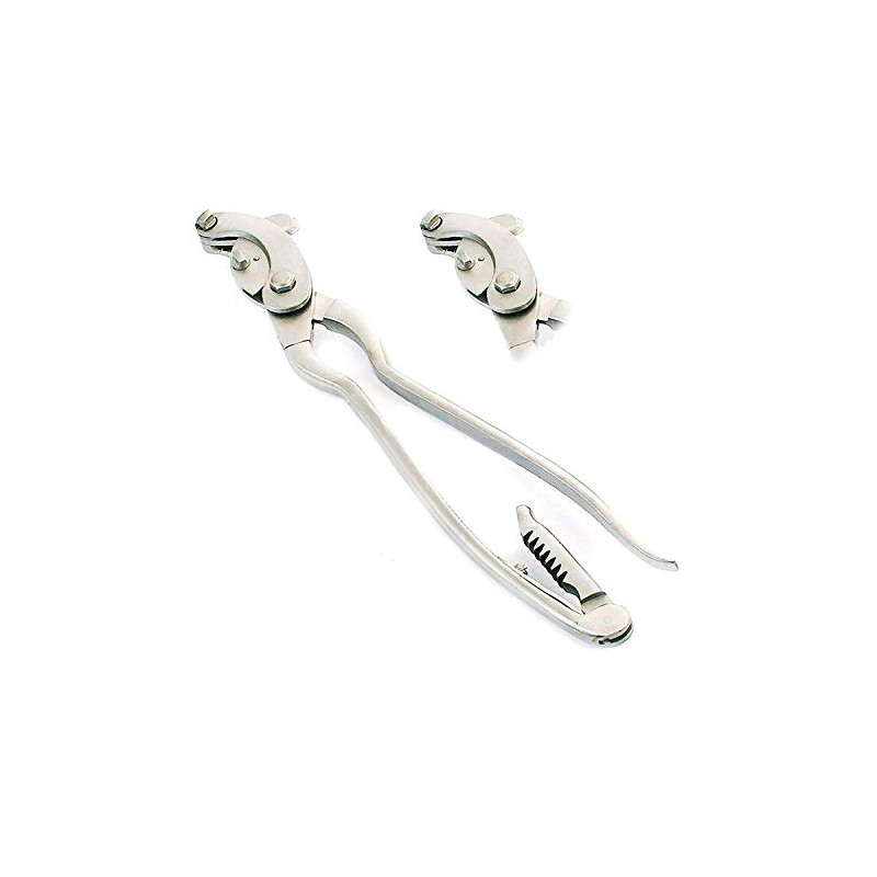 napz Veterinary Instruments Serra Emasculator Clamp, Stainless Steel, Classic Style,