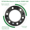 SCITOO 2X 5 Lug 1" Wheel Spacer Adapters 5x100mm to