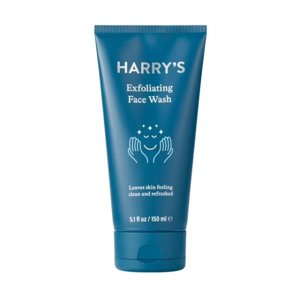 Harry's Men's Exfoliating Face Wash with Peppermint and Eucalyptus, 5.1