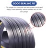 20Ft/6M Universal Garage Threshold Seal Strip, Garage Door Bottom Weatherproof