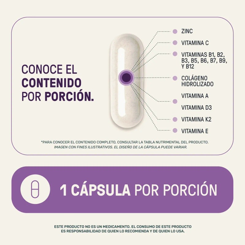 Multivitamínico Mujer 360 Cápsulas Sabor Suplemento Alimenticio Life360