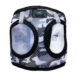 DOGGIE DESIGN American River Dog Harness Camouflage Collection - Gray Camo XXXL