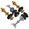 LALAFINA 4pcs Toilet Tank to Bowl Bolt Kit Heavy Duty